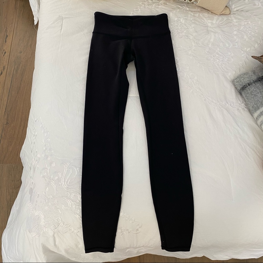 Wunder Train Lululemon Black Leggings